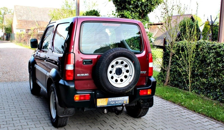 Suzuki Jimny cena 13900 przebieg: 153202, rok produkcji 1999 z Łęczna małe 92
